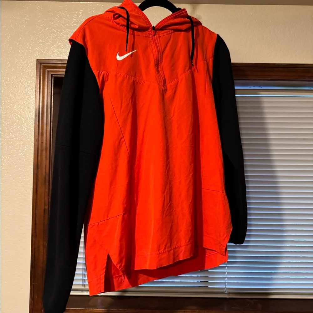 Orange Nike Athletic Jacket